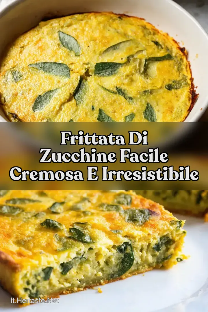 Frittata di Zucchine Facile Cremosa e Irresistibile