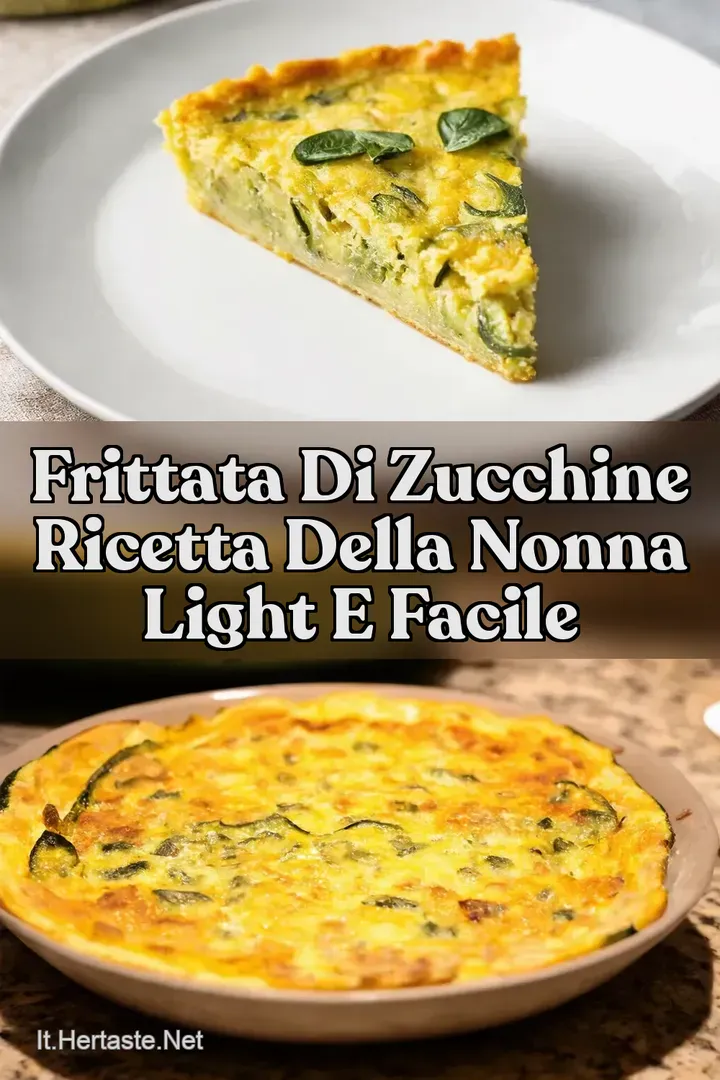 Frittata di Zucchine Ricetta della Nonna Light e Facile