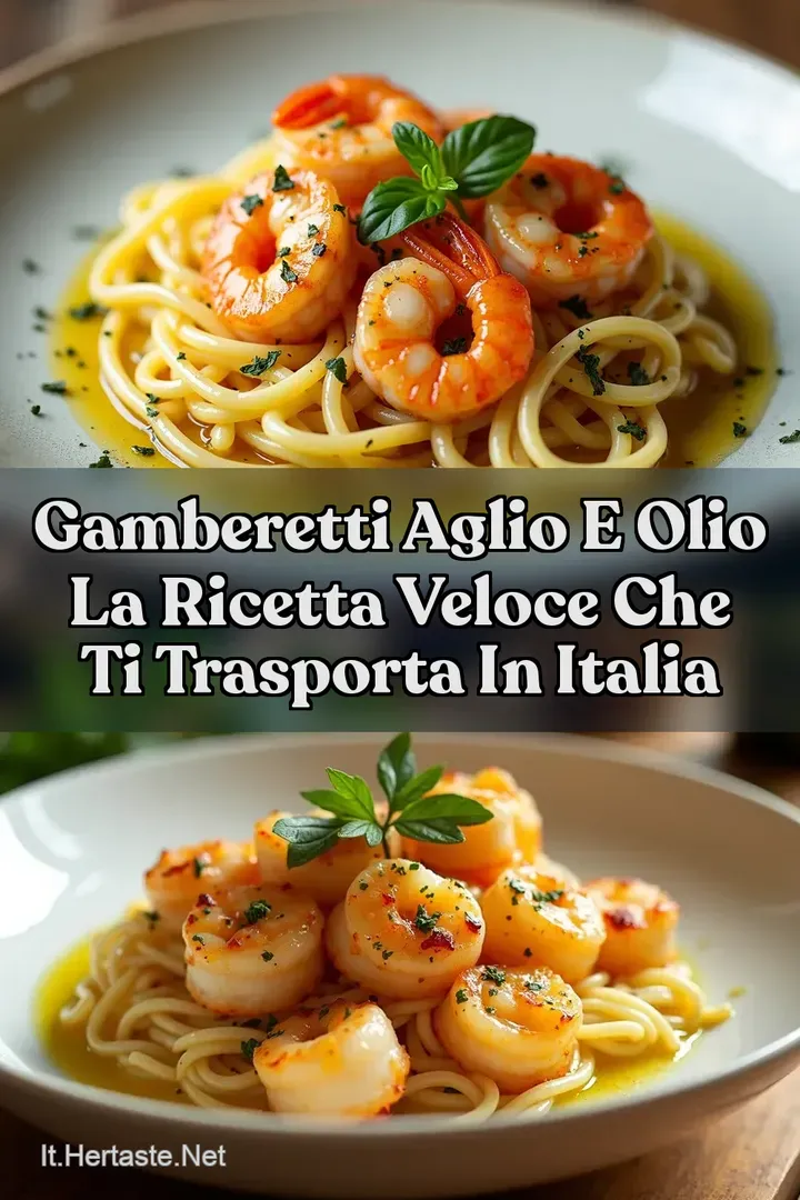 Gamberetti Aglio e Olio La Ricetta Veloce Che Ti Trasporta In Italia