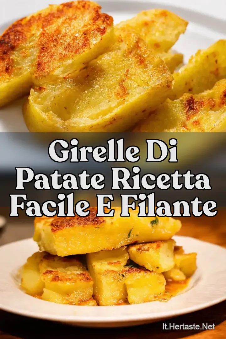 Girelle di Patate Ricetta Facile e Filante