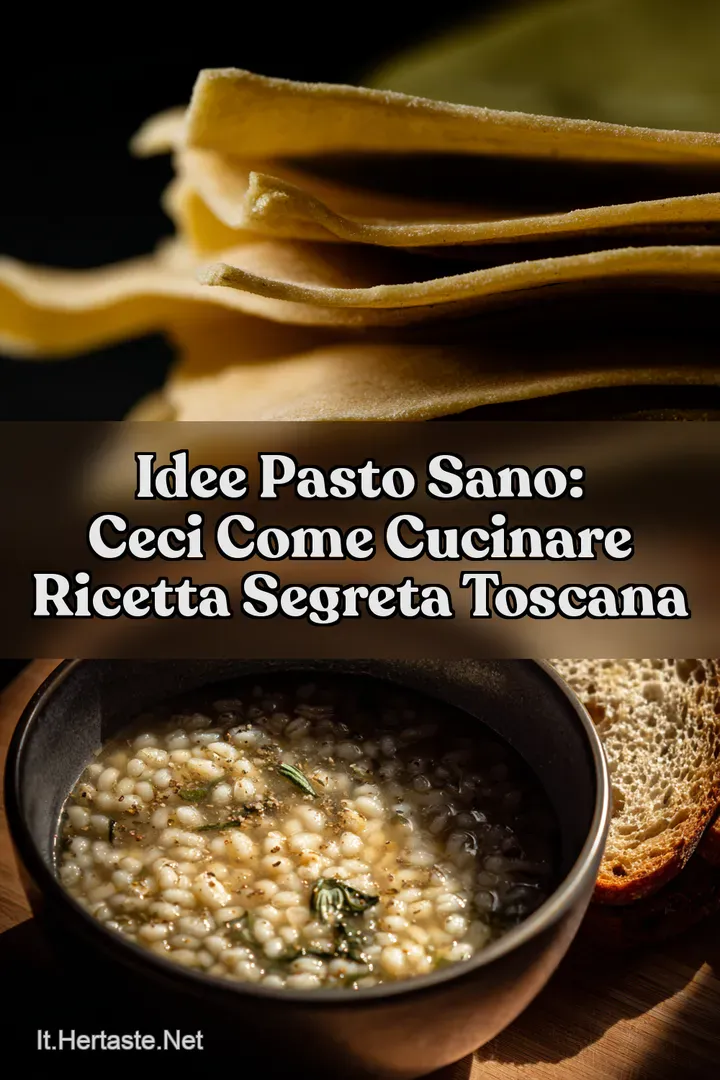 Idee Pasto Sano: Ceci Come Cucinare Ricetta Segreta Toscana