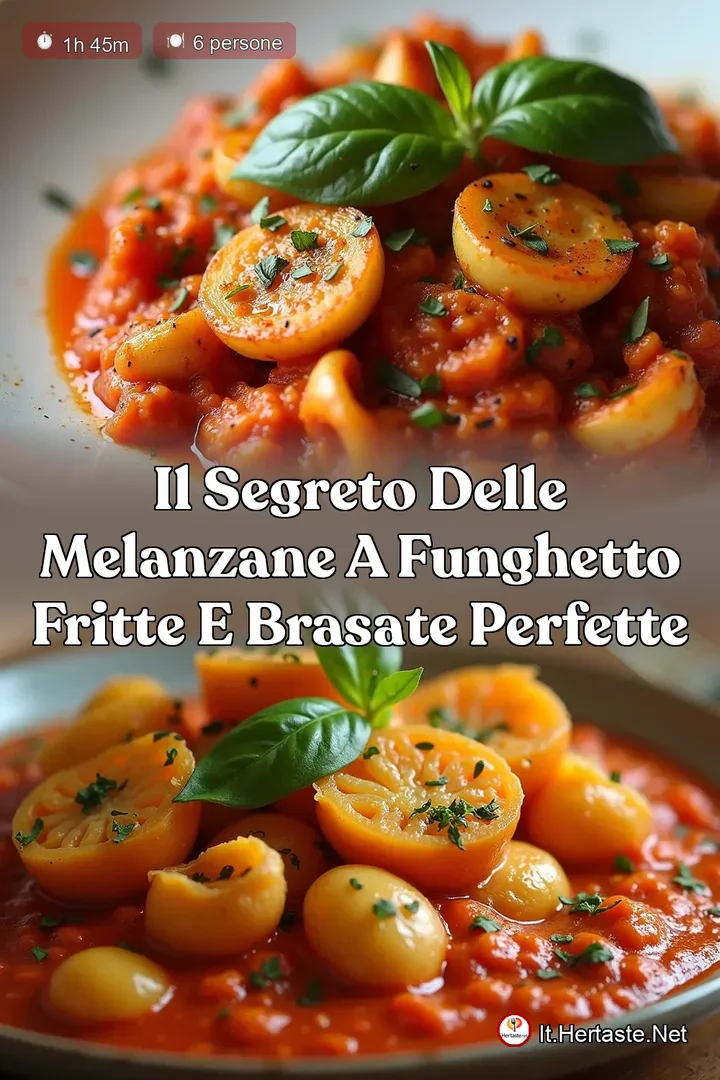 Il Segreto delle Melanzane a Funghetto Fritte e Brasate Perfette