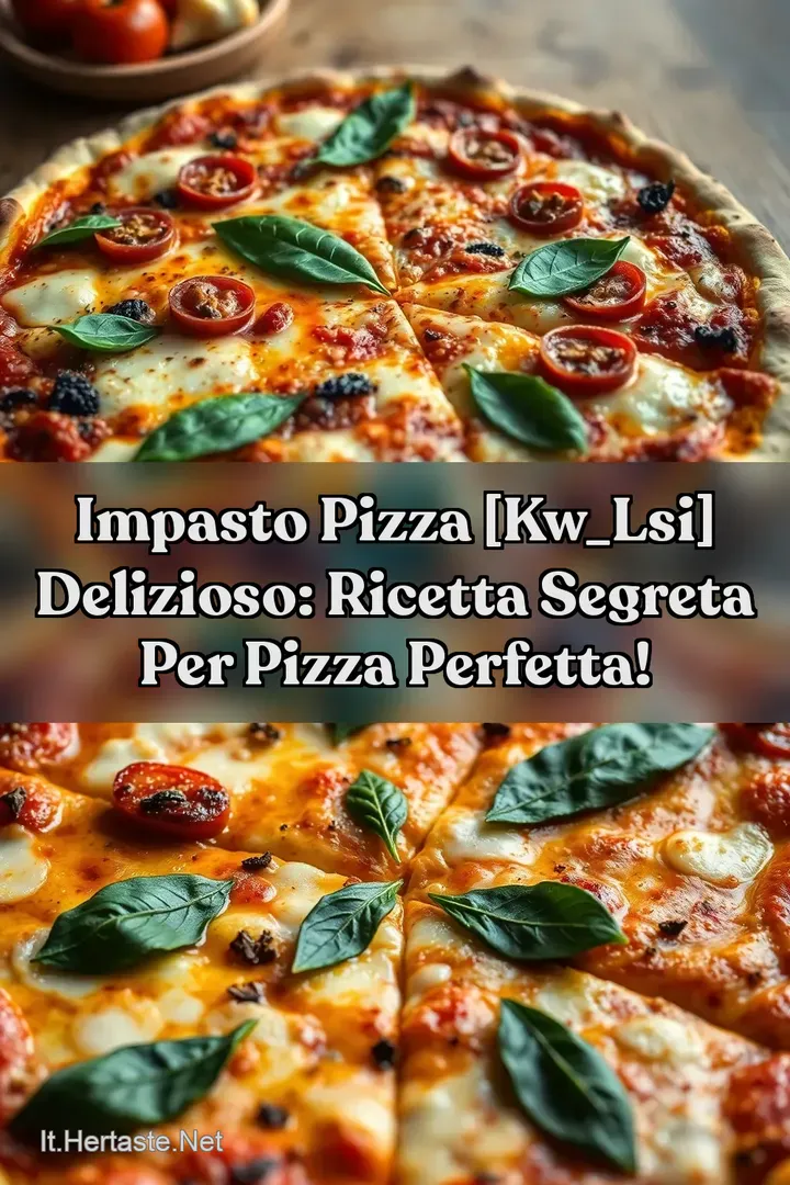 Impasto Pizza [kw_lsi] Delizioso: Ricetta Segreta per Pizza Perfetta!
