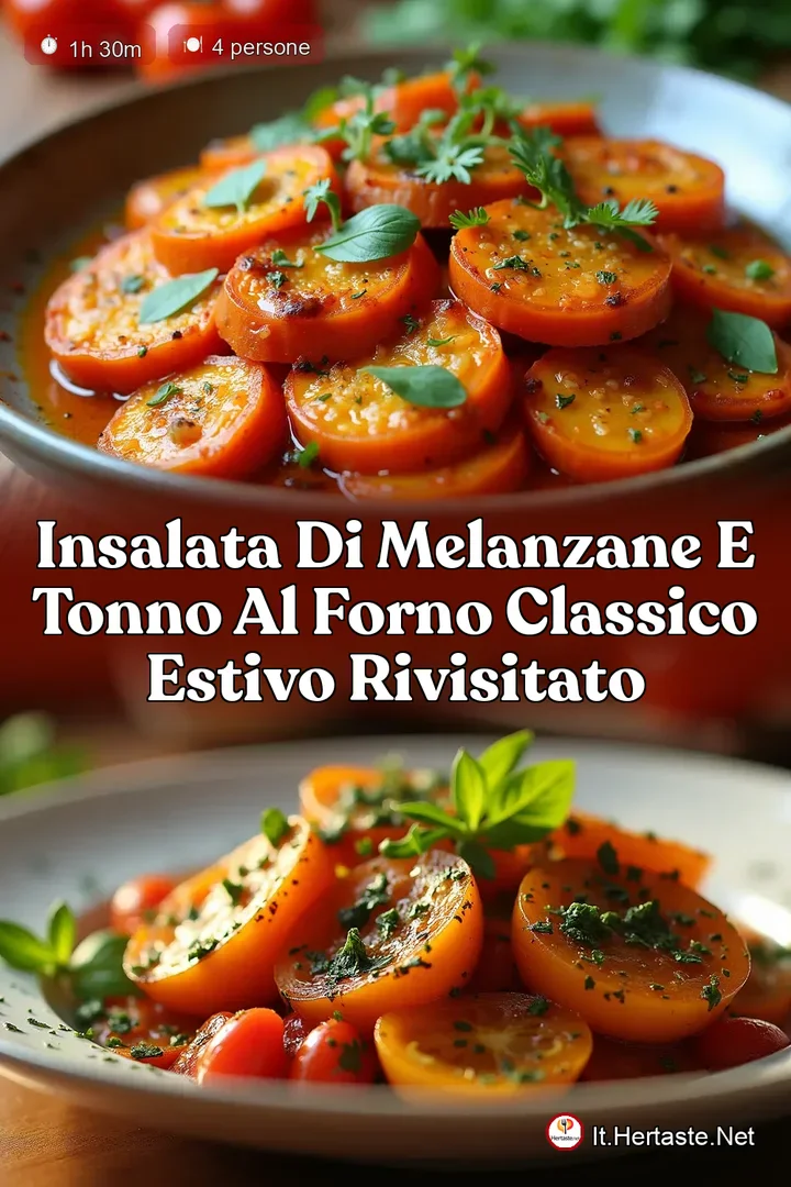 Insalata di Melanzane e Tonno al Forno Classico Estivo Rivisitato