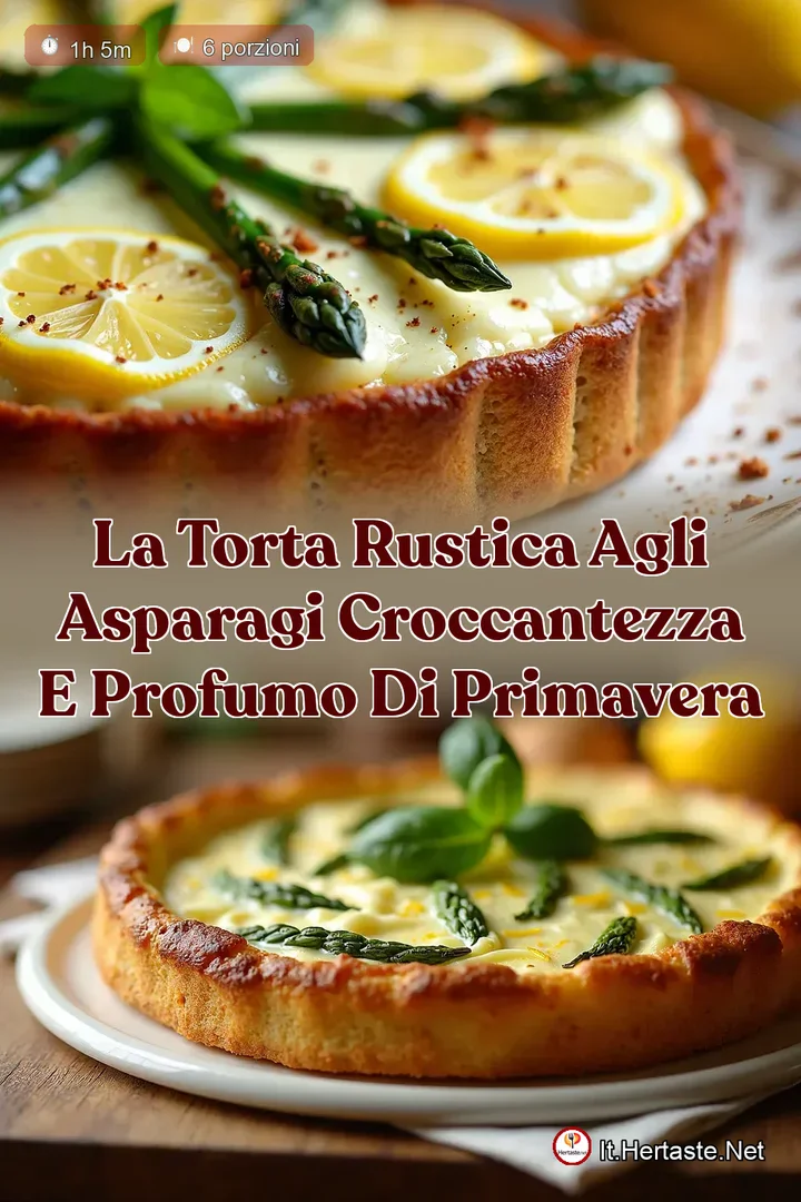 La Torta Rustica agli Asparagi Croccantezza e Profumo di Primavera