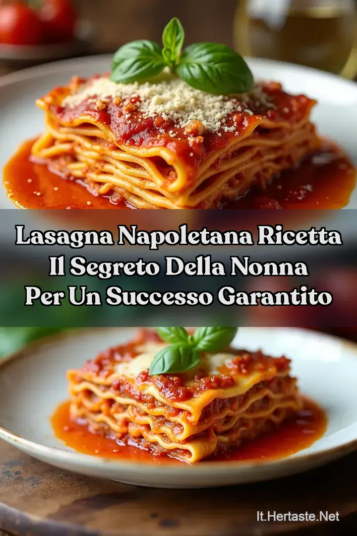 Lasagna Napoletana Ricetta Il Segreto della Nonna per un Successo Garantito