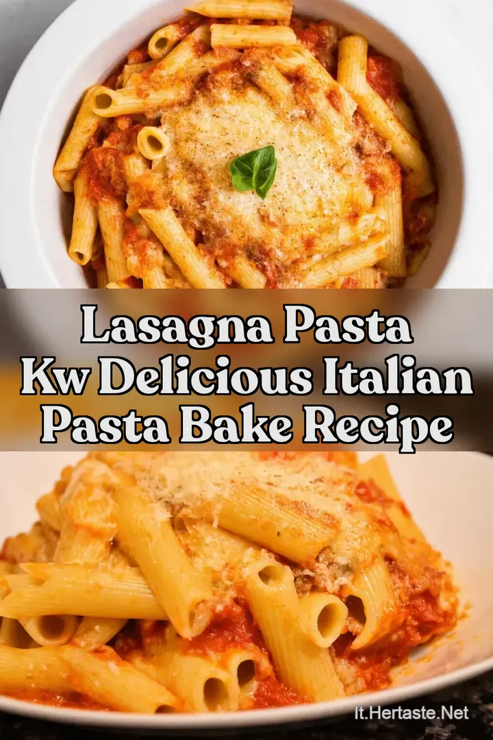 Lasagna Pasta kw Delicious Italian Pasta Bake Recipe