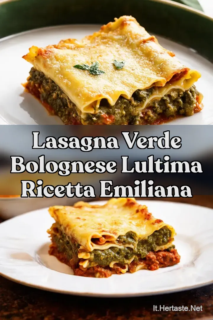 Lasagna Verde Bolognese LUltima Ricetta Emiliana