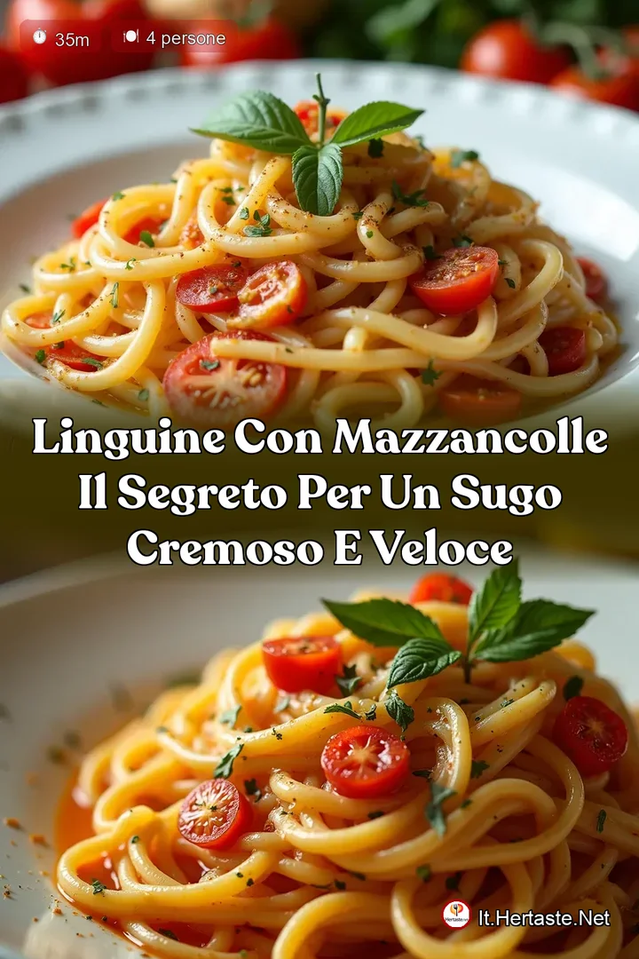 Linguine con Mazzancolle Il Segreto per un Sugo Cremoso e Veloce