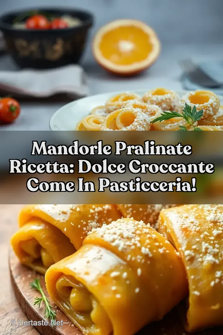 Mandorle Pralinate Ricetta: Dolce Croccante come in Pasticceria!