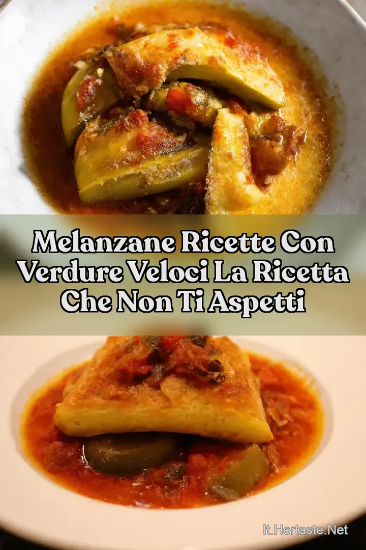 Melanzane Ricette Con Verdure Veloci La Ricetta Che Non Ti Aspetti