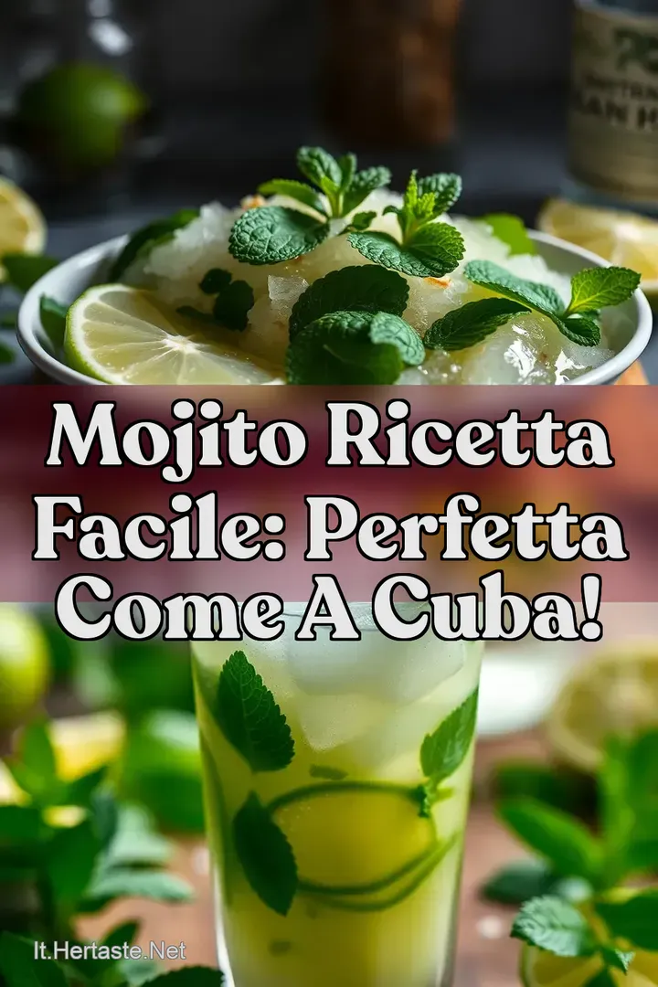 Mojito Ricetta Facile: Perfetta Come a Cuba!