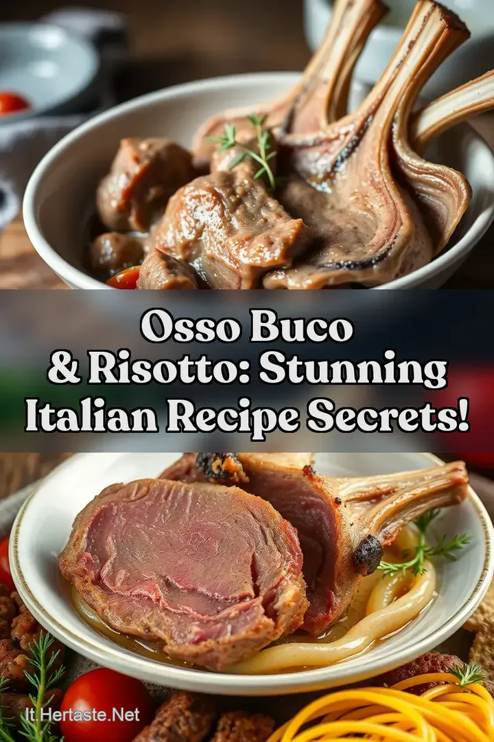 Osso Buco & Risotto: Stunning Italian Recipe Secrets!