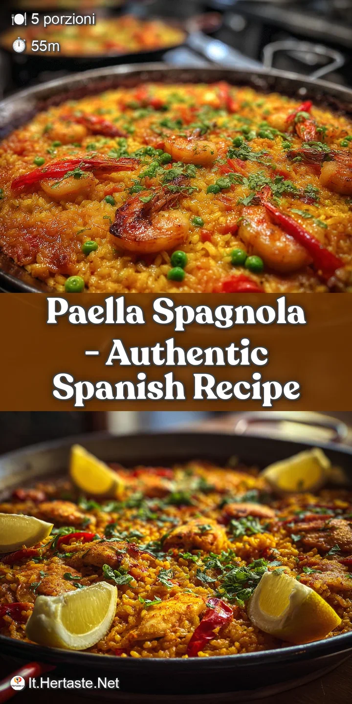 Close-up of paella showcasing juicy shrimp, smoky chorizo, and golden rice; a truly appetizing and textural delight.