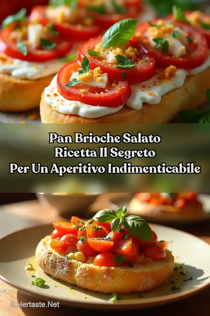 Pan Brioche Salato Ricetta Il Segreto per un Aperitivo Indimenticabile