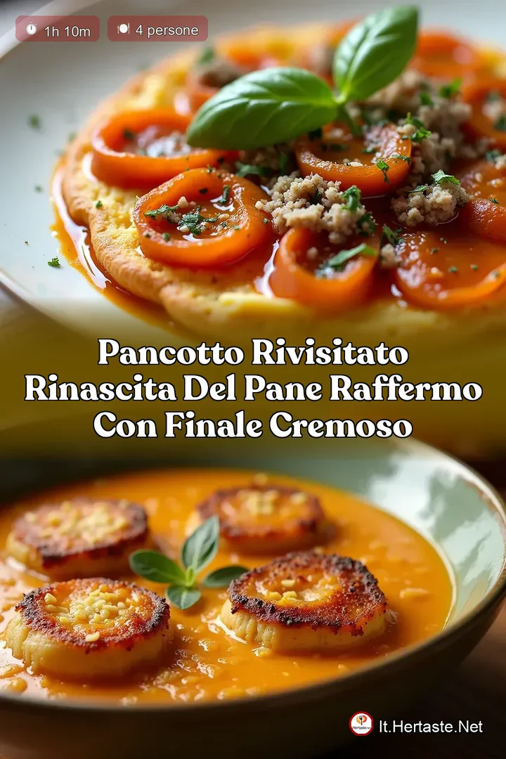 Pancotto Rivisitato Rinascita del Pane Raffermo con Finale Cremoso