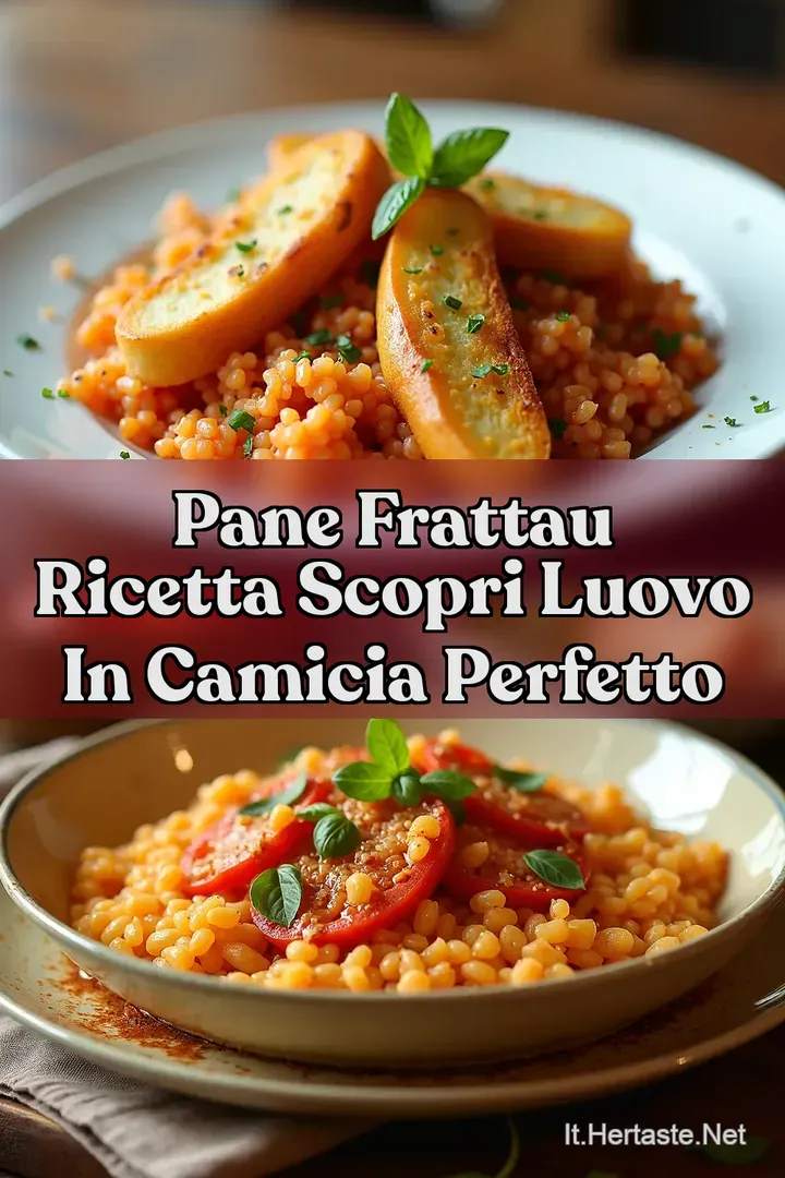 Pane Frattau Ricetta Scopri lUovo in Camicia Perfetto