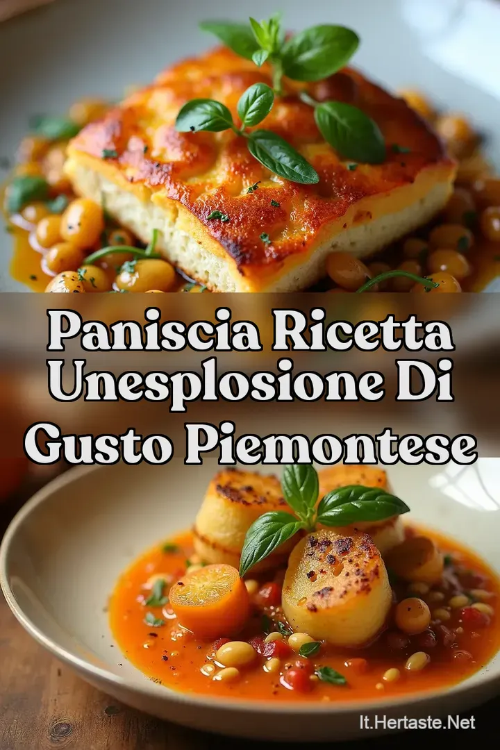 Paniscia Ricetta UnEsplosione di Gusto Piemontese