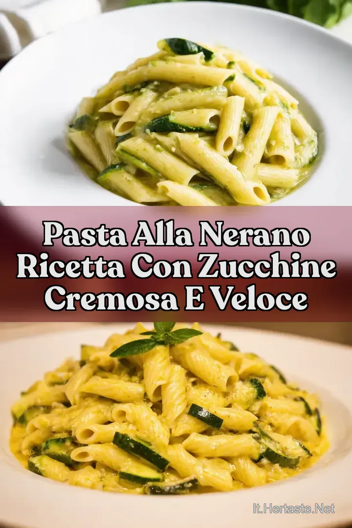 Pasta alla Nerano Ricetta con Zucchine Cremosa e Veloce