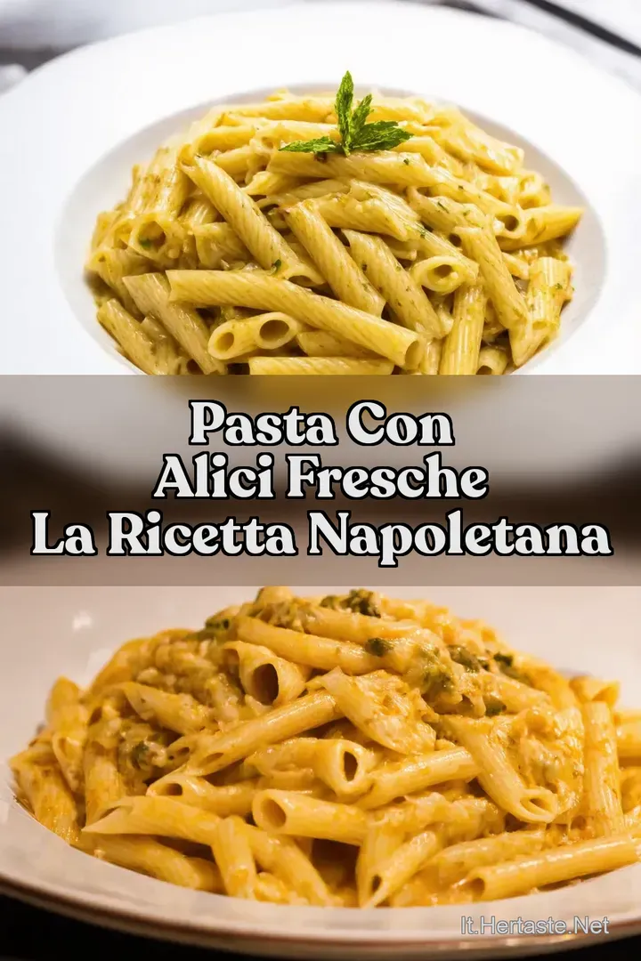 Pasta con Alici Fresche La Ricetta Napoletana