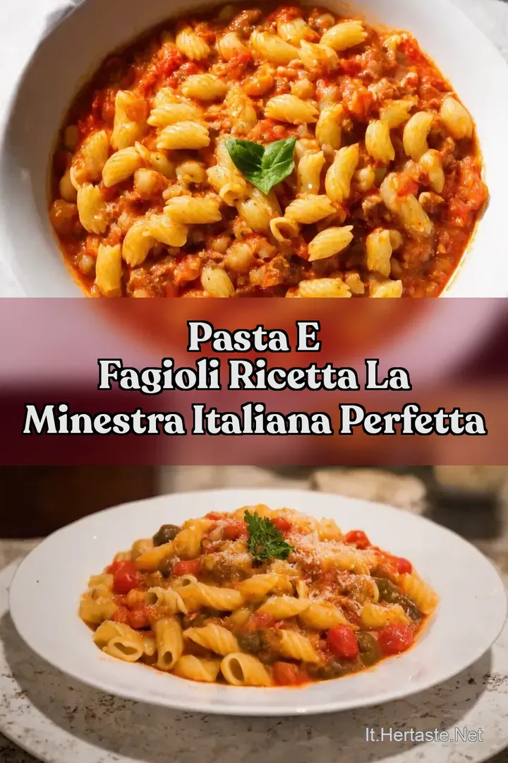 Pasta e Fagioli Ricetta La Minestra Italiana Perfetta