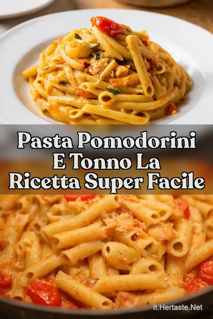 Pasta Pomodorini e Tonno La ricetta SUPER facile