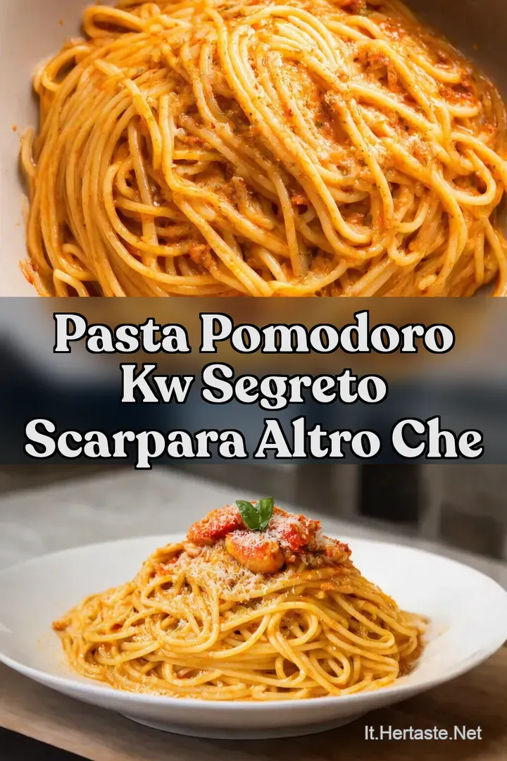 Pasta Pomodoro kw Segreto Scarpara Altro Che