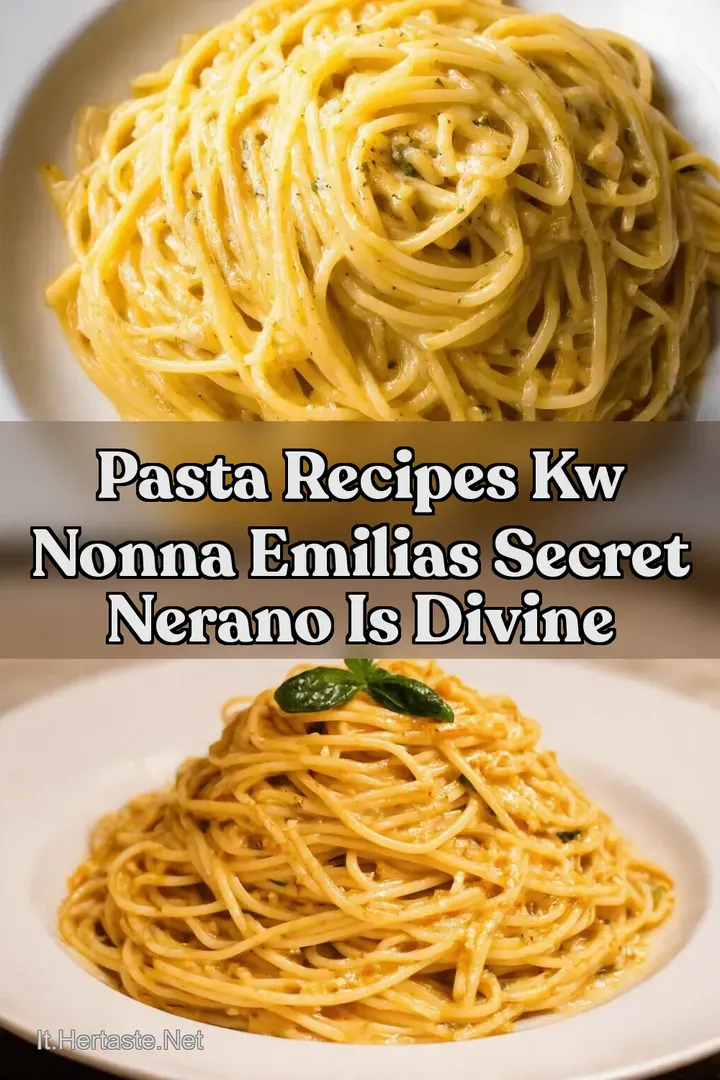 Pasta Recipes kw Nonna Emilias Secret Nerano is Divine
