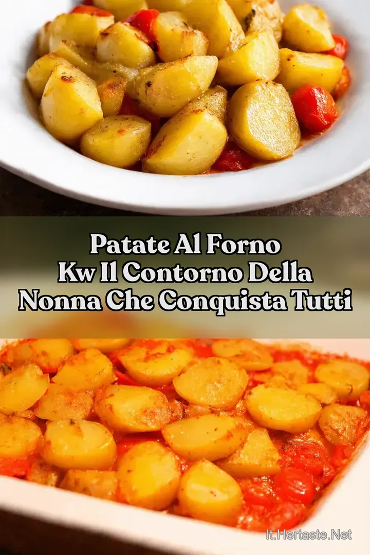 Patate al Forno kw Il Contorno della Nonna che Conquista Tutti