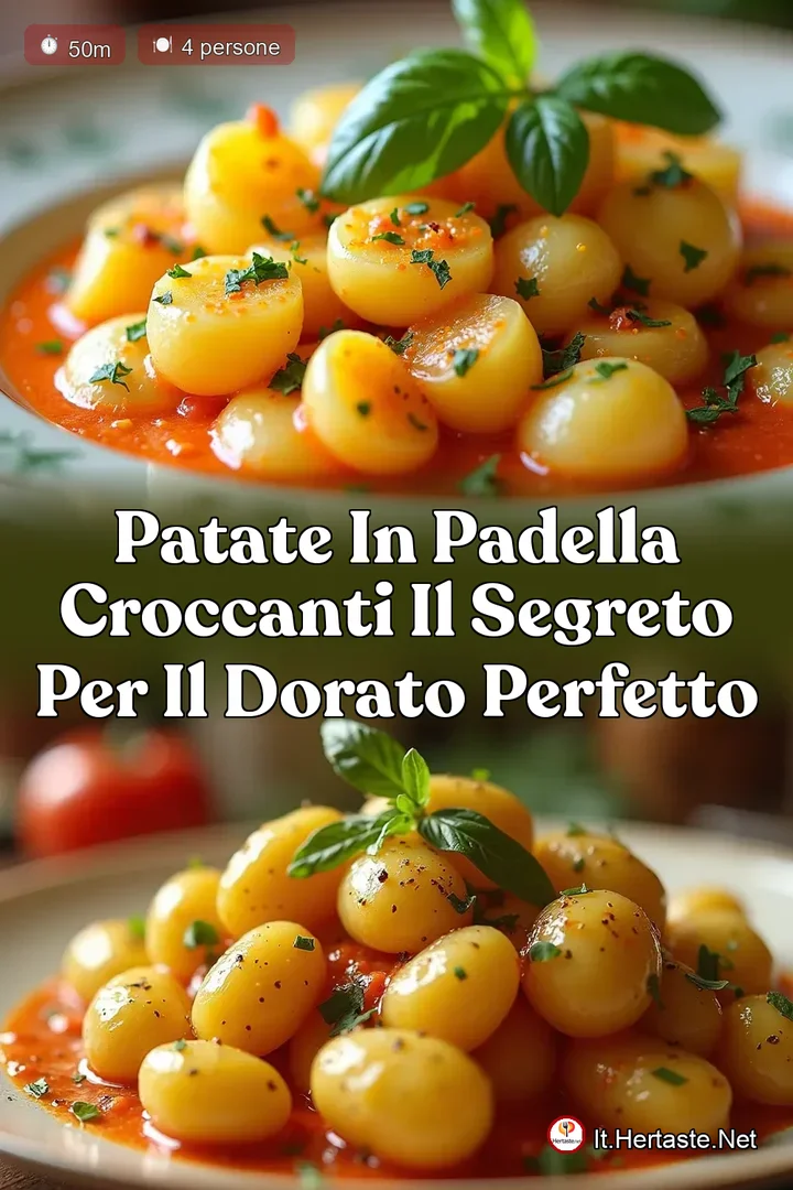 Patate in Padella Croccanti Il Segreto per il Dorato Perfetto