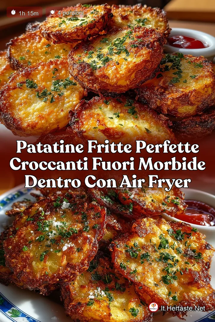 Patatine Fritte Perfette Croccanti Fuori Morbide Dentro con Air Fryer
