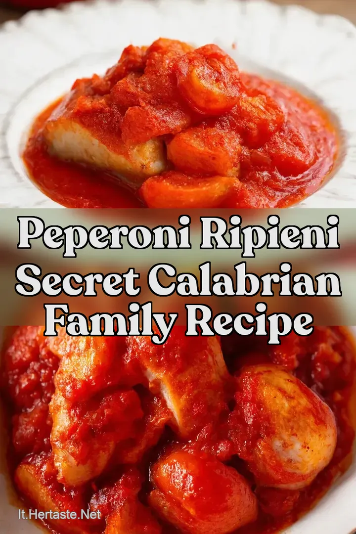 Peperoni Ripieni Secret Calabrian Family Recipe