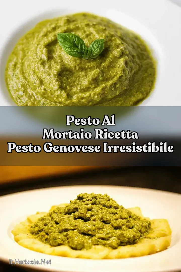 Pesto al Mortaio Ricetta Pesto Genovese Irresistibile