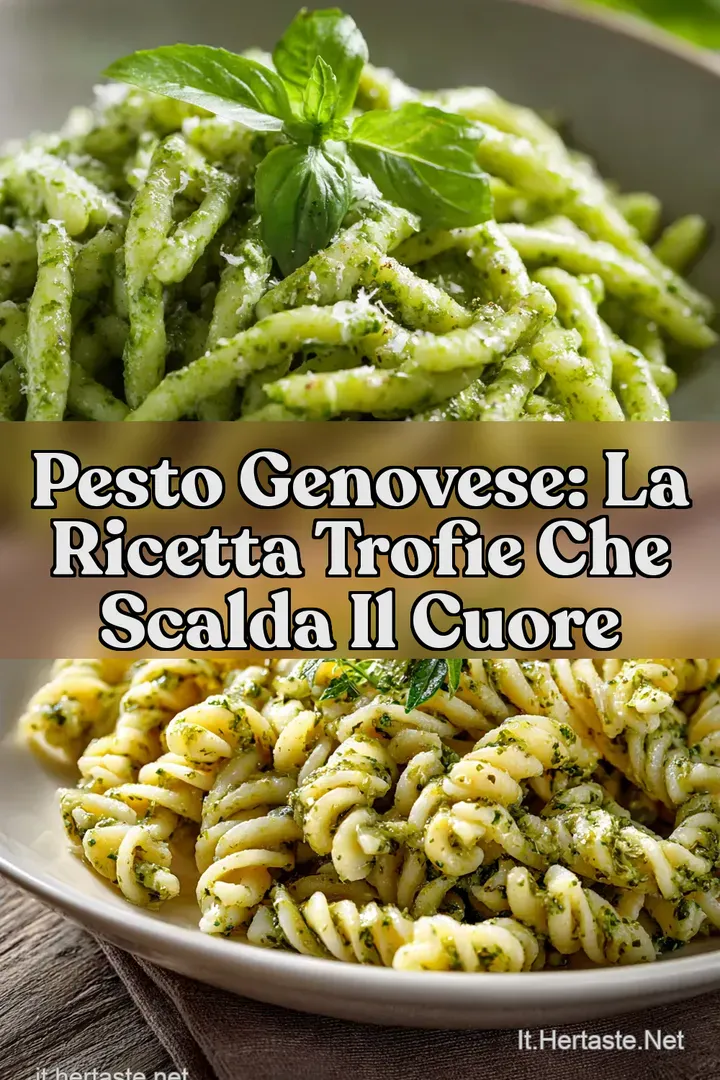 Pesto Genovese: La Ricetta Trofie che Scalda il Cuore