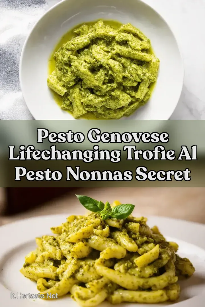 Pesto Genovese LifeChanging Trofie al Pesto Nonnas Secret