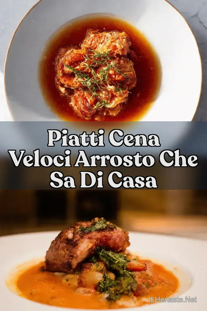 Piatti Cena Veloci Arrosto che Sa di Casa