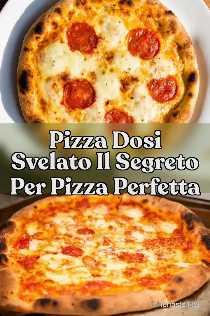Pizza Dosi Svelato il Segreto per Pizza Perfetta