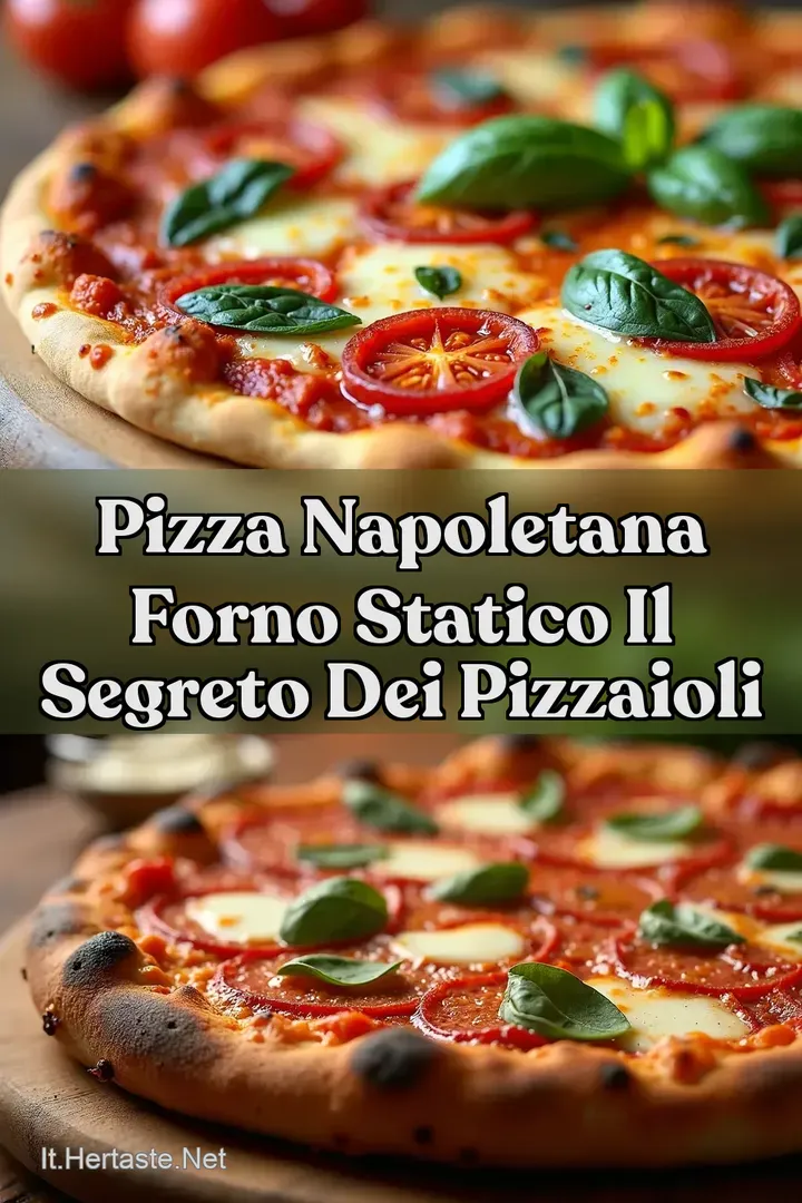 Pizza Napoletana forno statico Il Segreto dei Pizzaioli