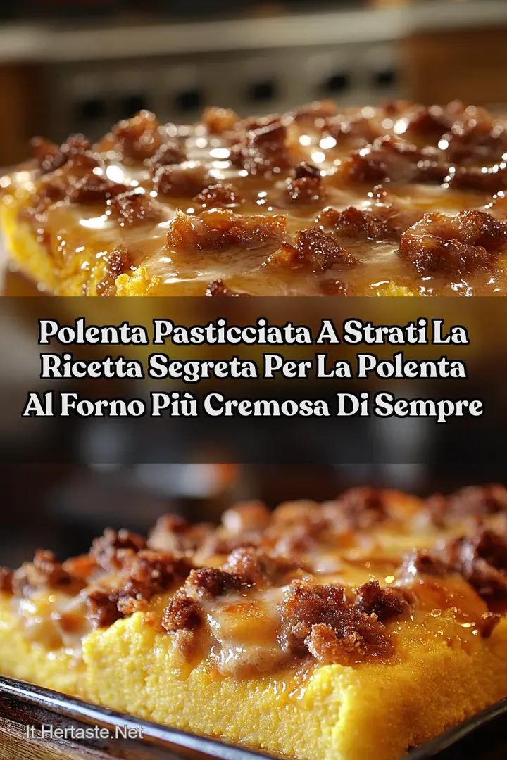 Polenta Pasticciata a Strati La Ricetta Segreta per la Polenta al Forno pi&ugrave; Cremosa di Sempre
