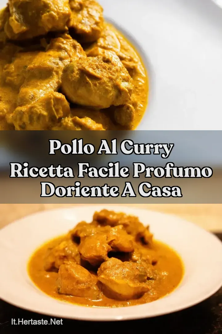 Pollo al Curry Ricetta Facile Profumo dOriente a Casa