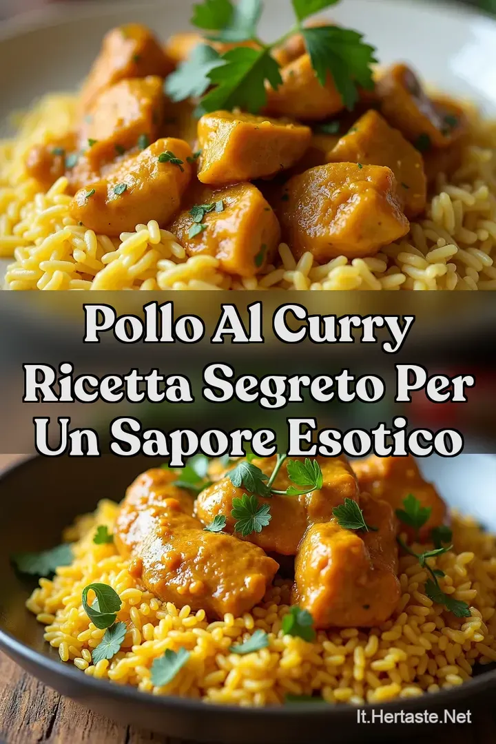 Pollo al Curry Ricetta Segreto per un Sapore Esotico