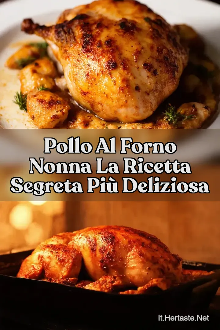 Pollo al Forno Nonna La Ricetta Segreta Pi&ugrave; Deliziosa