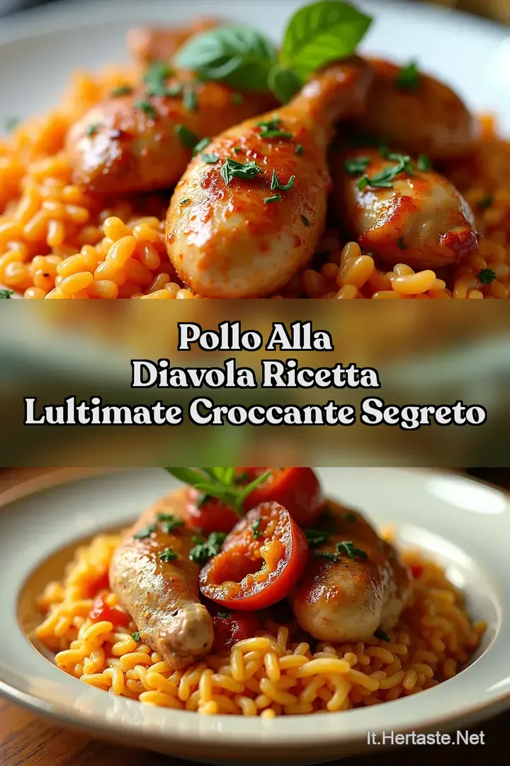 Pollo alla Diavola Ricetta LUltimate Croccante Segreto