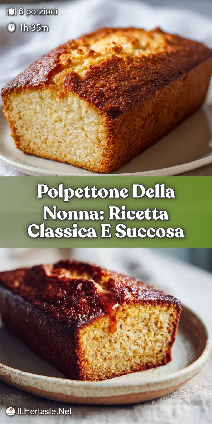 Close-up of moist Italian meatloaf, showcasing its seasoned surface and juicy interior. A tempting glimpse of a hearty fam...