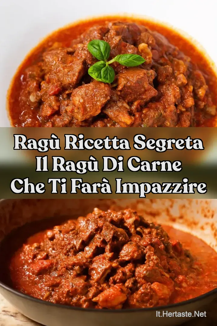 Rag&ugrave; Ricetta Segreta Il Rag&ugrave; di Carne che Ti Far&agrave; Impazzire