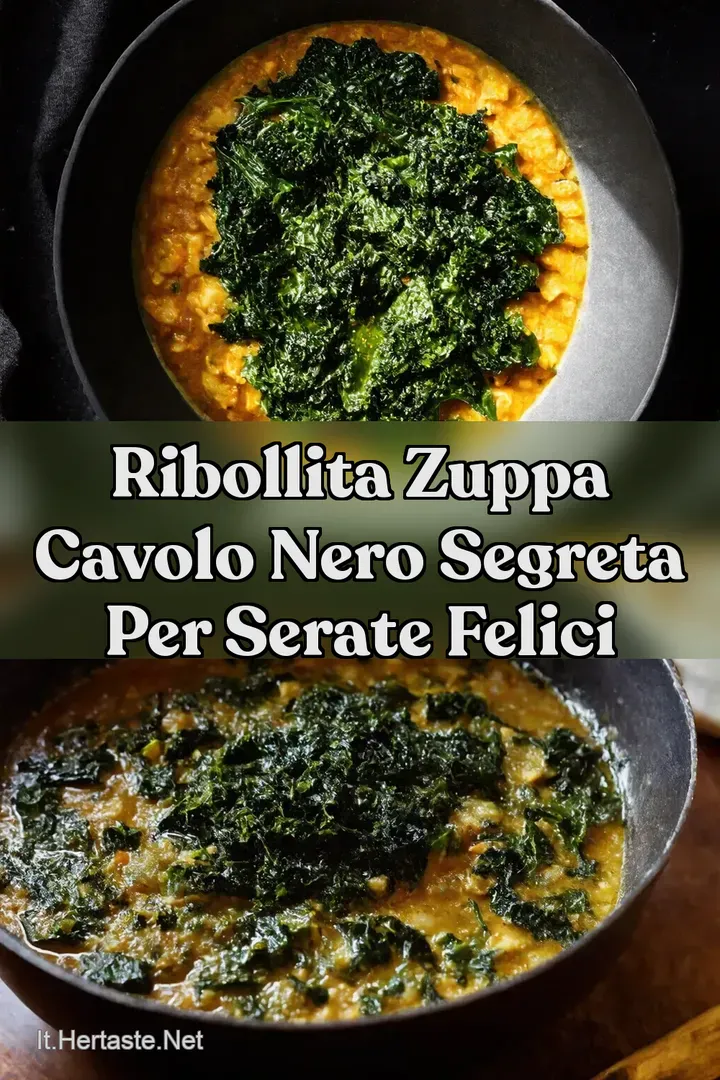 Ribollita Zuppa Cavolo Nero segreta per serate felici