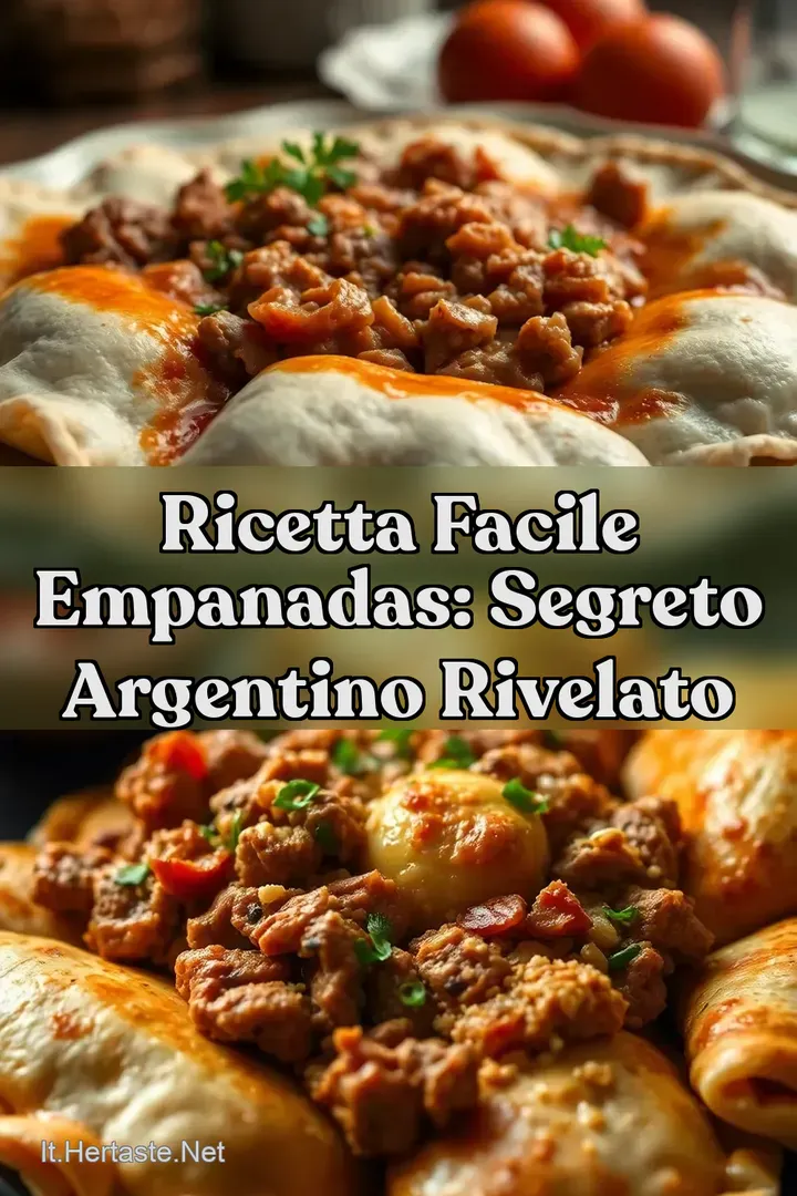 Ricetta Facile Empanadas: Segreto Argentino Rivelato