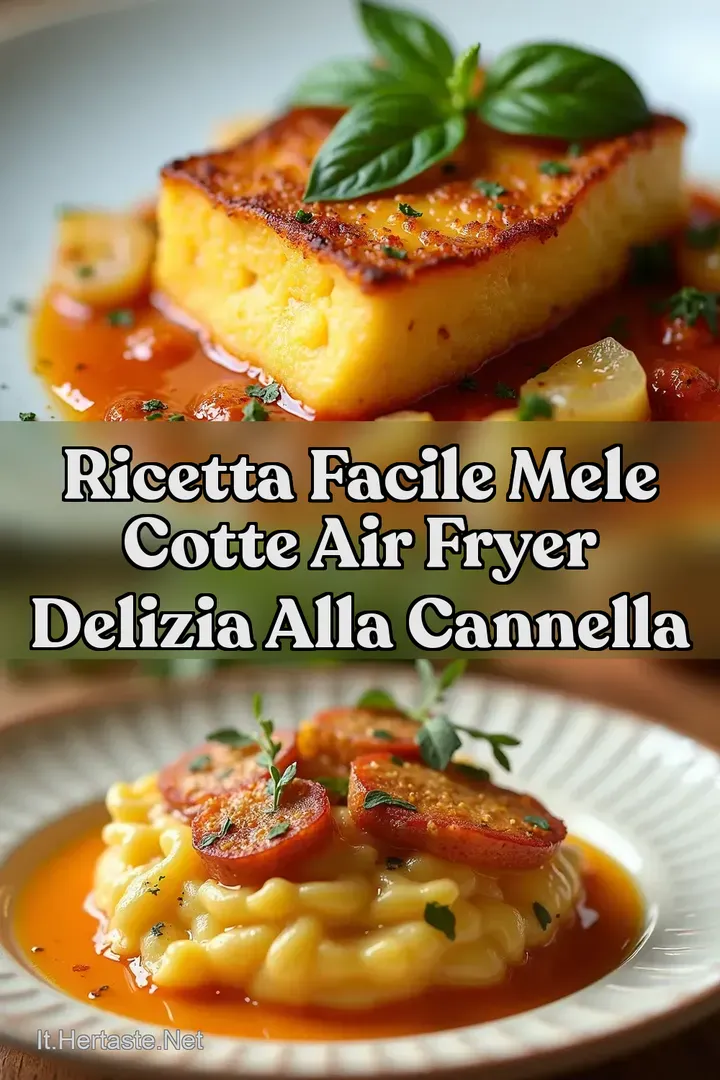 Ricetta Facile Mele Cotte Air Fryer Delizia alla Cannella