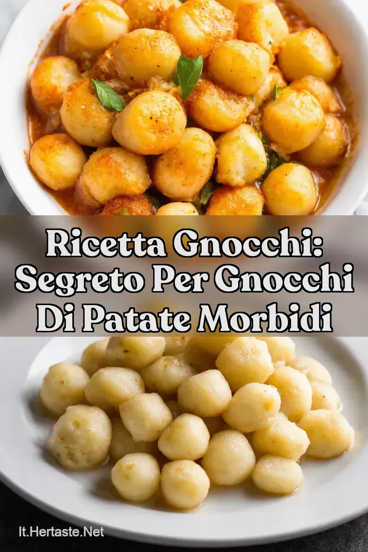Ricetta Gnocchi: Segreto per Gnocchi di Patate Morbidi