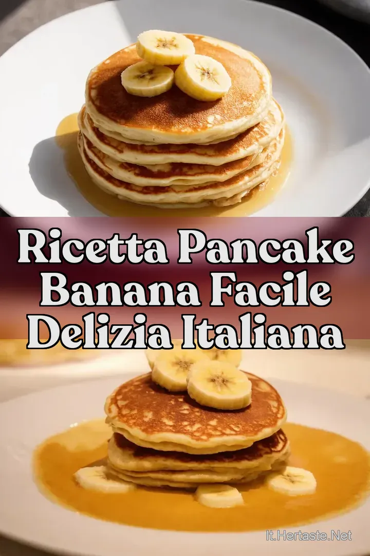 Ricetta Pancake Banana Facile Delizia Italiana